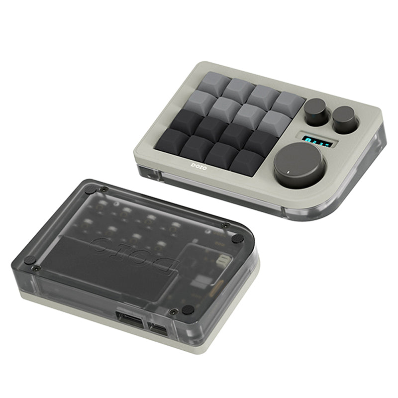 DOIO KB16B-02 Macro Keyboard Updated Macro Pad - keycapcovers