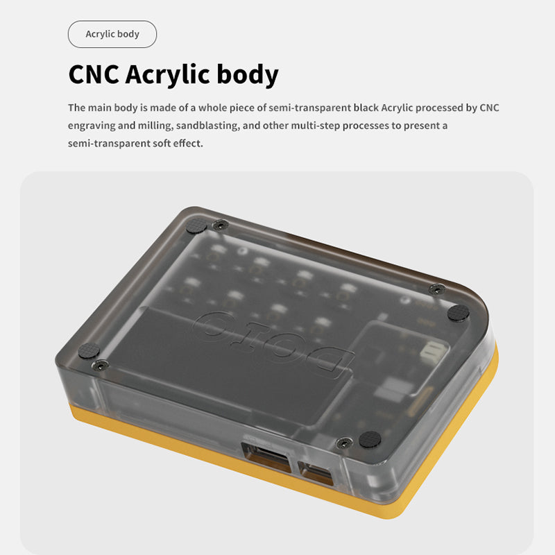 DOIO KB16B-02 Macro Keyboard Updated Macro Pad - keycapcovers