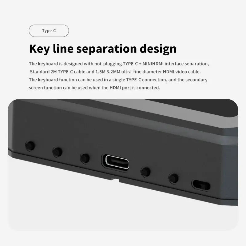 DOIO KB17-B01 QMK/VIA Macro Keyboard Dual-mode Mechanical Keyboard Kit - keycapcovers