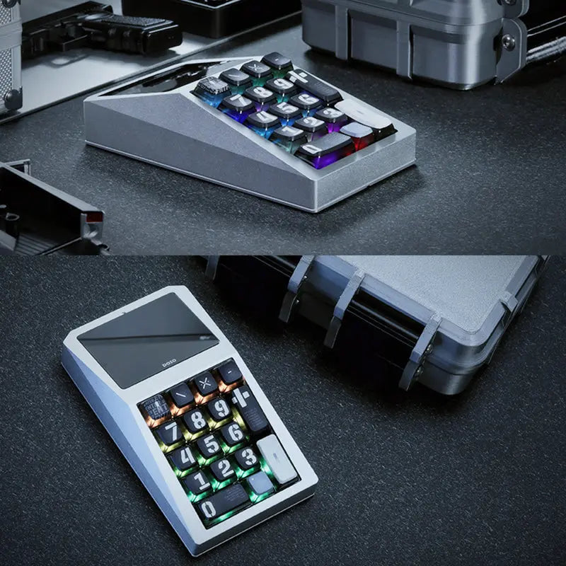 DOIO KB17-B01 QMK/VIA Macro Keyboard Dual-mode Mechanical Keyboard Kit - keycapcovers