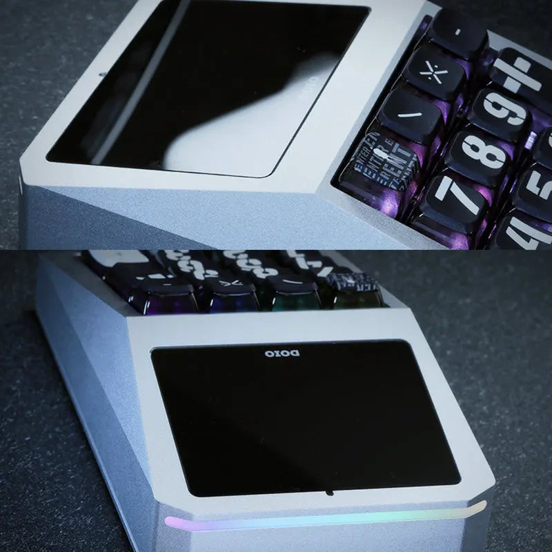 DOIO KB17-B01 QMK/VIA Macro Keyboard Dual-mode Mechanical Keyboard Kit - keycapcovers