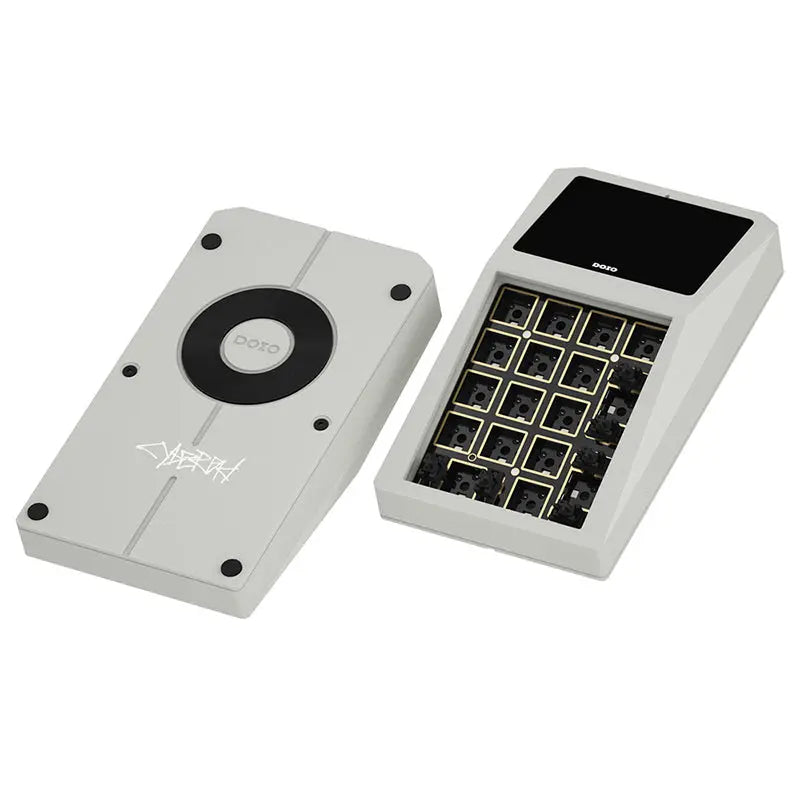DOIO KB17-B01 QMK/VIA Macro Keyboard Dual-mode Mechanical Keyboard Kit - keycapcovers