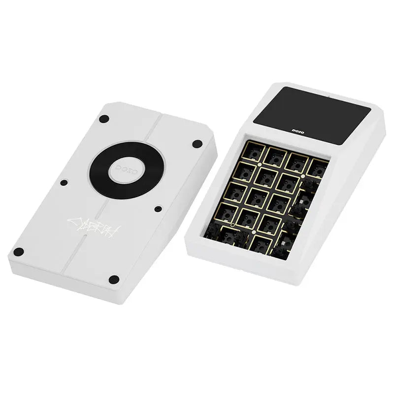 DOIO KB17-B01 QMK/VIA Macro Keyboard Dual-mode Mechanical Keyboard Kit - keycapcovers