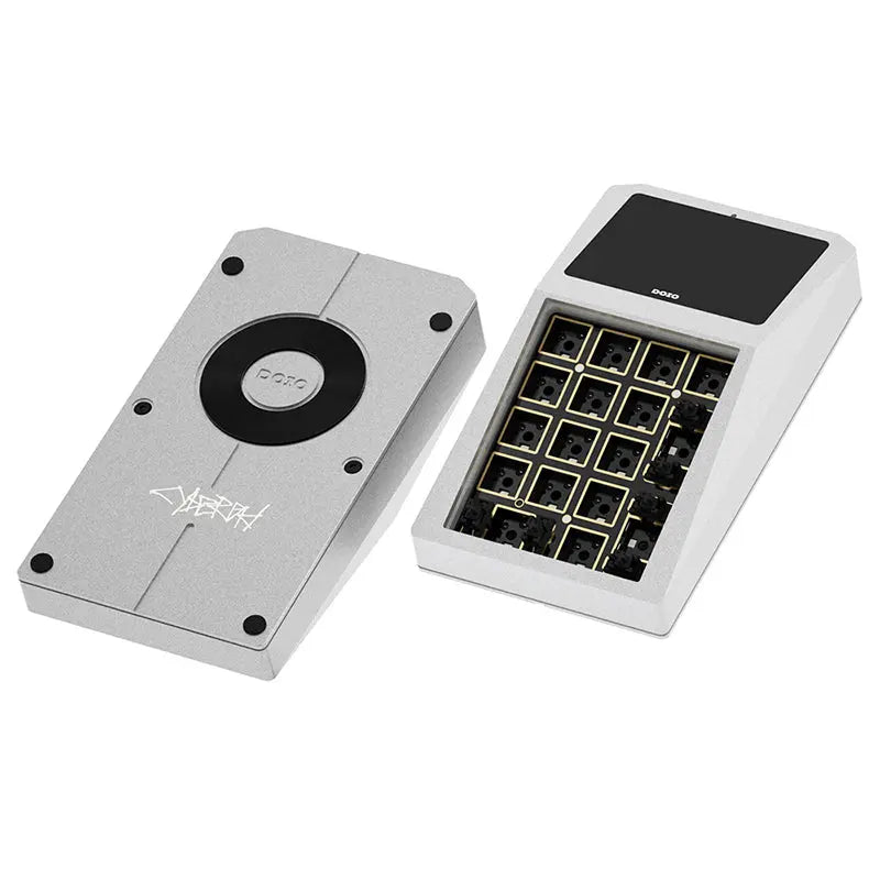 DOIO KB17-B01 QMK/VIA Macro Keyboard Dual-mode Mechanical Keyboard Kit - keycapcovers