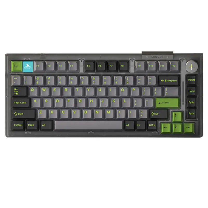 Darmoshark TOP75 Wireless Mechanical Keyboard With TFT Screen - keycapcovers