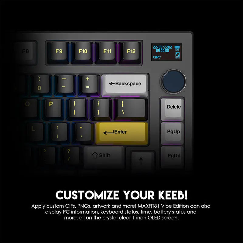 FANTECH MAXFIT81 MK910 Wireless Mechanical Keyboard - keycapcovers