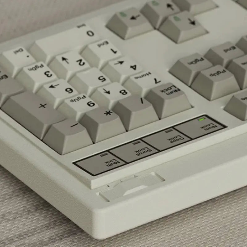 FL¡¤ESPORTS OG104 Retro Wireless Mechanical Keyboard - keycapcovers