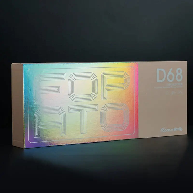 FOPATO D68 Playful & Cute Wireless Mechanical Keyboard - keycapcovers