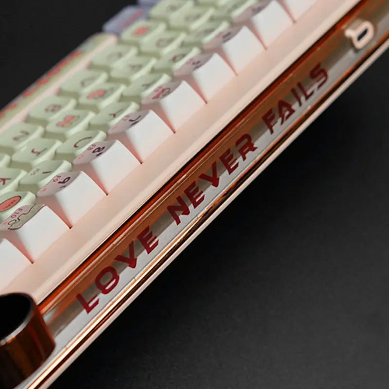 FOPATO D68 Playful & Cute Wireless Mechanical Keyboard - keycapcovers