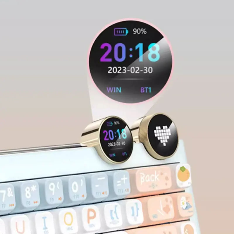 FOPATO D68 Playful & Cute Wireless Mechanical Keyboard - keycapcovers