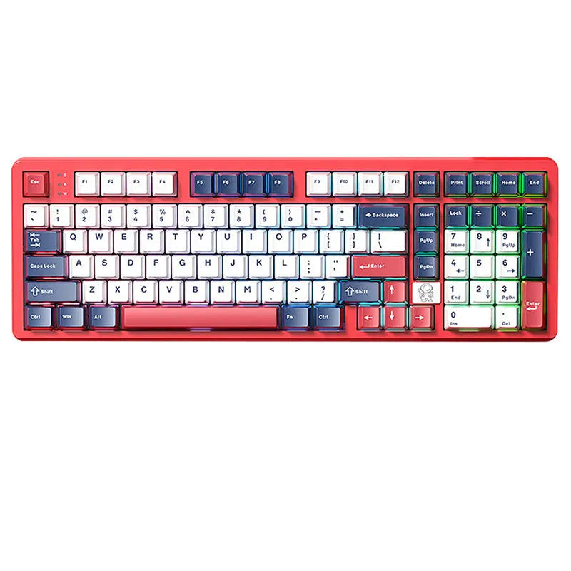 WhatGeek x LEOBOG Hi98 Aluminum Wired Mechanical Keyboard - keycapcovers