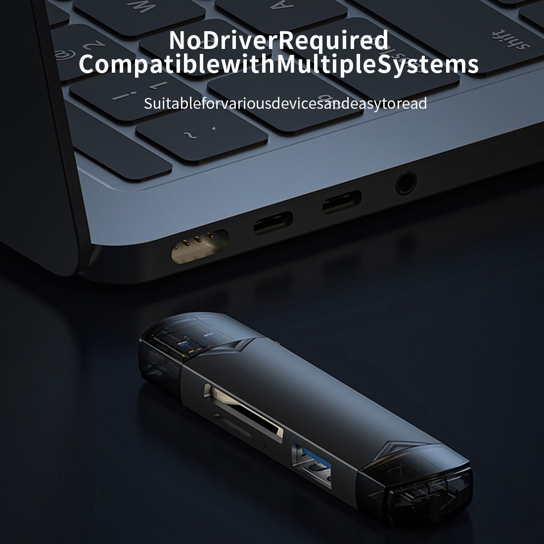 USB Type-C 3.0 Card Reader