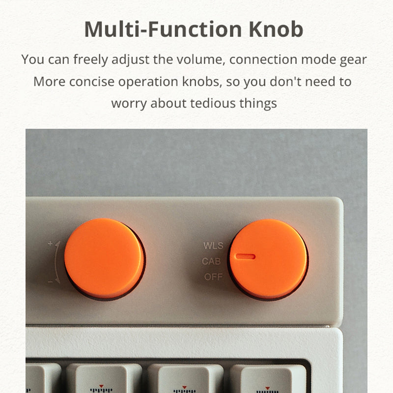 Lofree Block 98 Wireless Mechanical Keyboard - keycapcovers