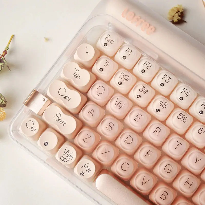 Lofree DOT Liquid Foundation Mechanical Keyboard - keycapcovers