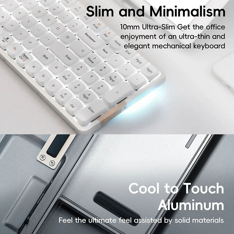 Lofree Flow Low Profile, the Smoothest Mechanical Keyboard - keycapcovers