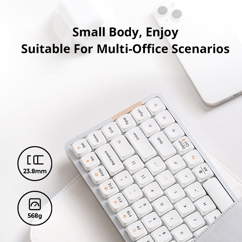 Lofree Flow Low Profile, the Smoothest Mechanical Keyboard - keycapcovers