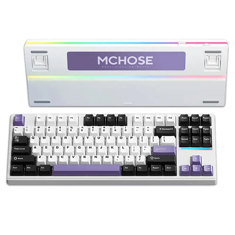 MCHOSE K87 Wireless Gasket Mechanical Keyboard - keycapcovers