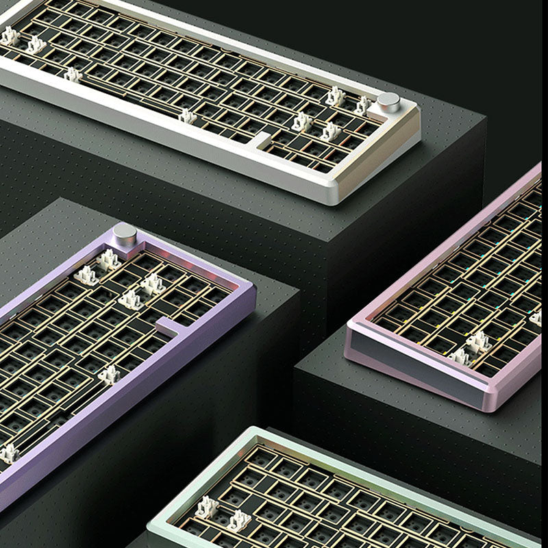 MONKA 6067 Aluminum Wired Keyboard DIY Kit - keycapcovers