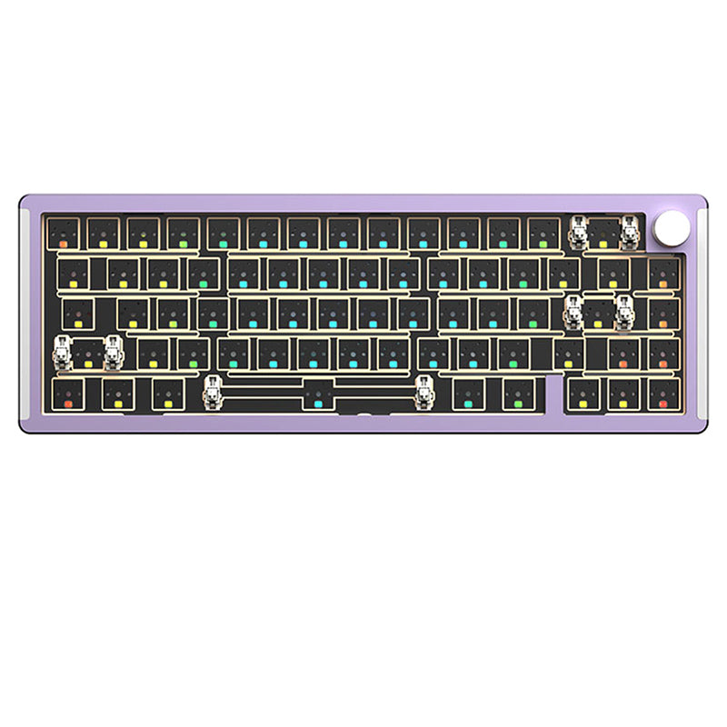 MONKA 6067 Aluminum Wired Keyboard DIY Kit - keycapcovers