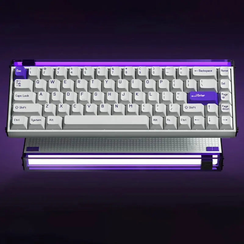 Melgeek Made68 Magnetic Switch Wired Gaming Keyboard - keycapcovers