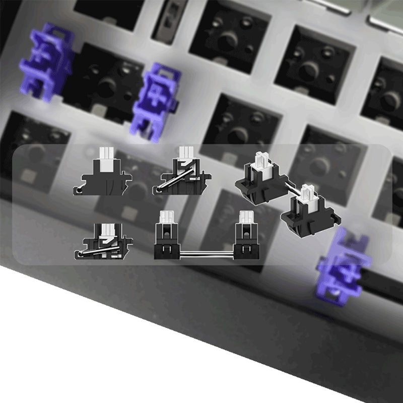 MonsGeek M1W Aluminum Wireless Mechanical Keyboard - keycapcovers