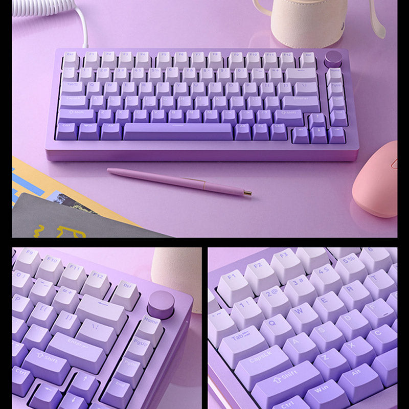 MonsGeek M1W Aluminum Wireless Mechanical Keyboard - keycapcovers