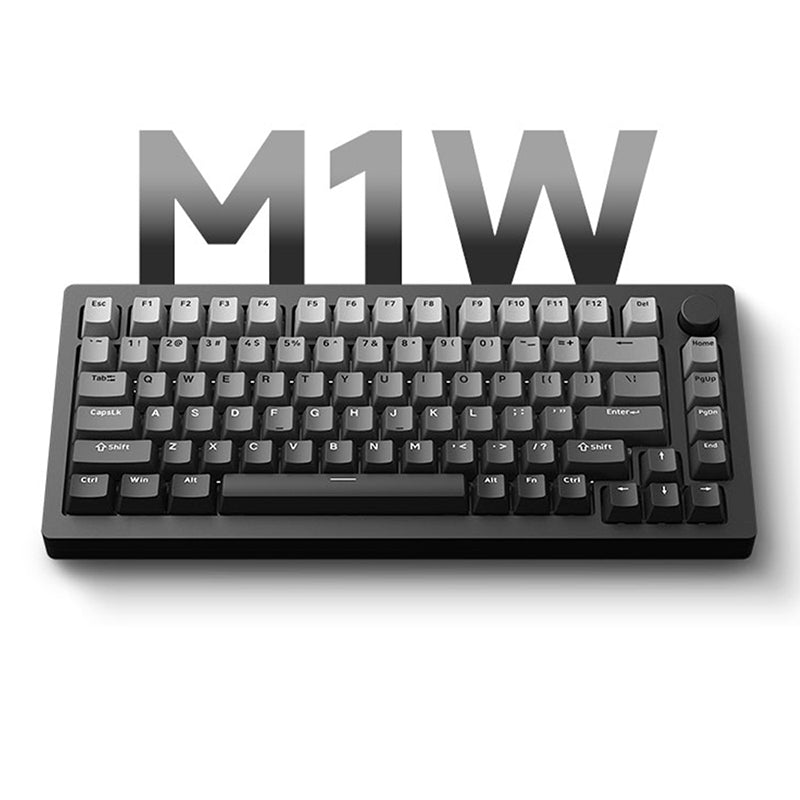 MonsGeek M1W Aluminum Wireless Mechanical Keyboard - keycapcovers