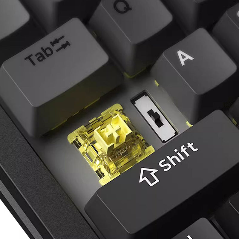 MonsGeek M1W Aluminum Wireless Mechanical Keyboard - keycapcovers