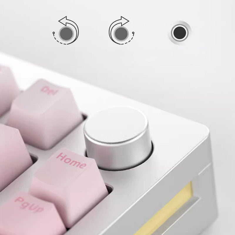 MonsGeek M1W Aluminum Wireless Mechanical Keyboard - keycapcovers