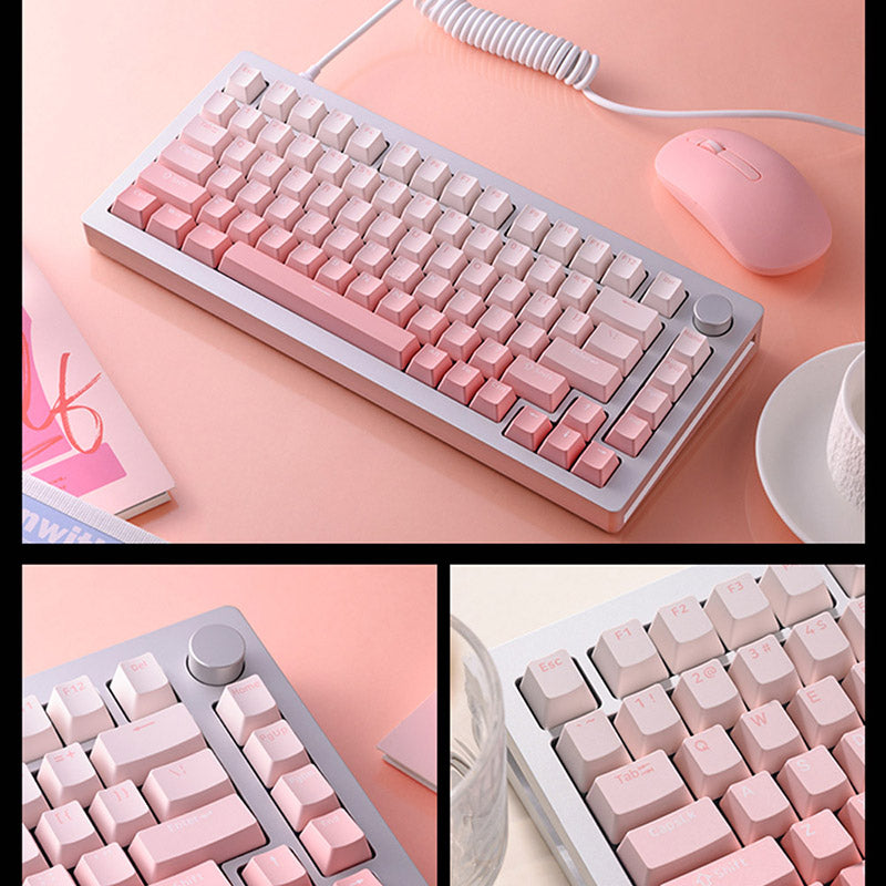 MonsGeek M1W Aluminum Wireless Mechanical Keyboard - keycapcovers