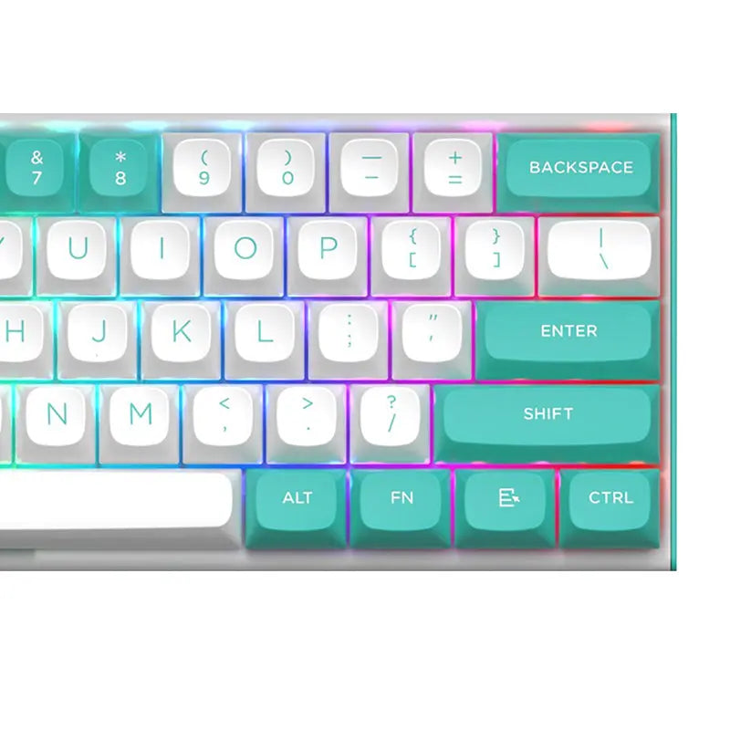 Redragon K683-WB RGB Wired Mechanical Keyboard Magnetic Switches - keycapcovers