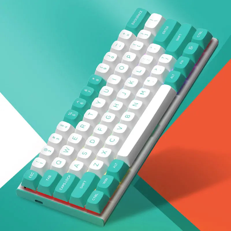 Redragon K683-WB RGB Wired Mechanical Keyboard Magnetic Switches - keycapcovers