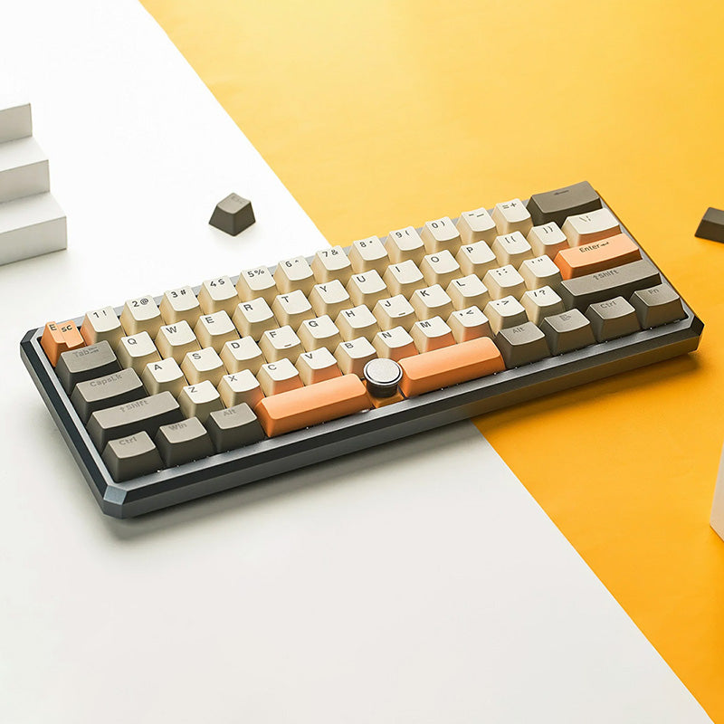 SKYLOONG GK61 Pro Aluminum Mechanical Keyboard With Split Spacebar - keycapcovers