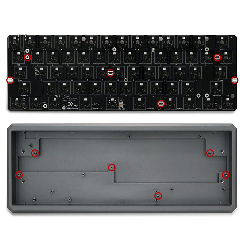 SKYLOONG GK61 Pro Aluminum Mechanical Keyboard With Split Spacebar - keycapcovers