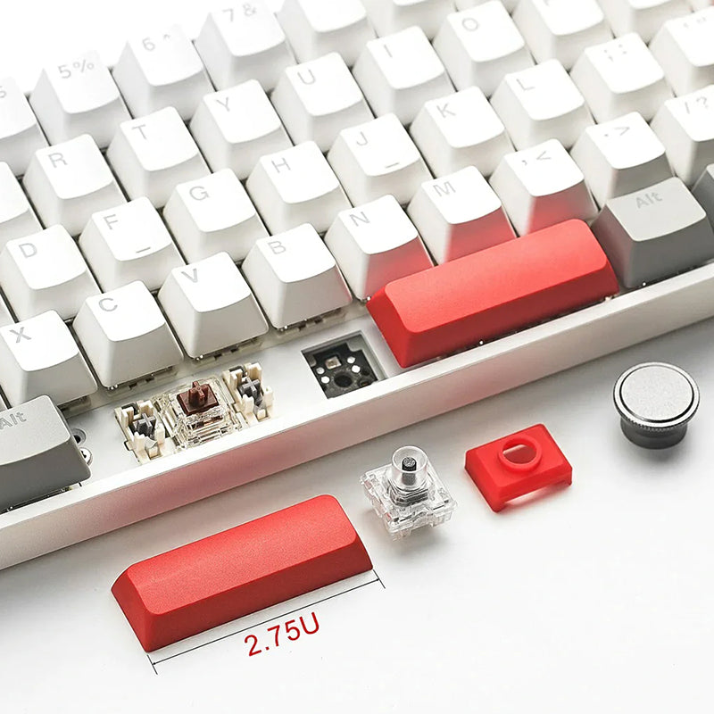 SKYLOONG GK61 Pro Aluminum Mechanical Keyboard With Split Spacebar - keycapcovers