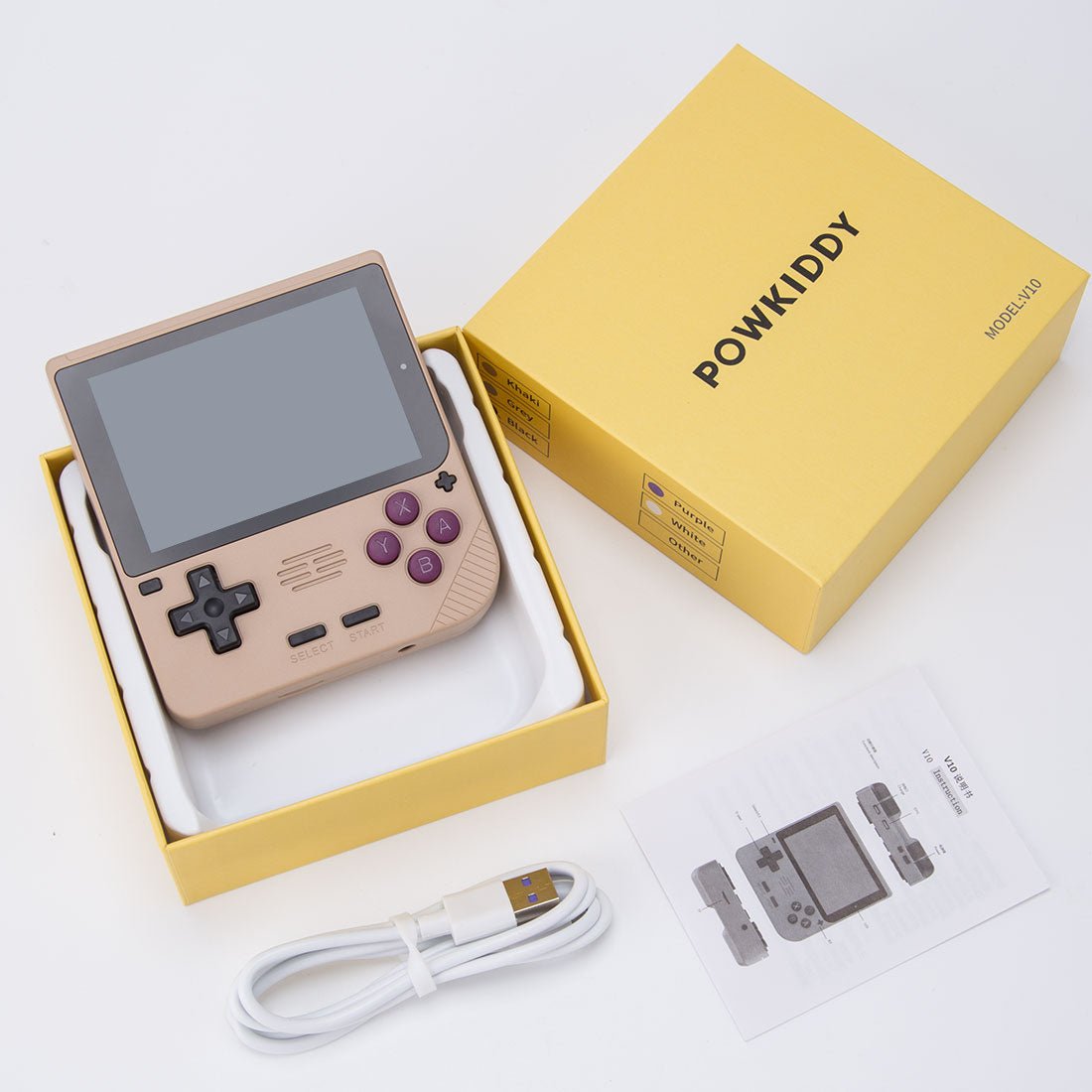 Powkiddy V10 Mini Portable Handheld Game Console