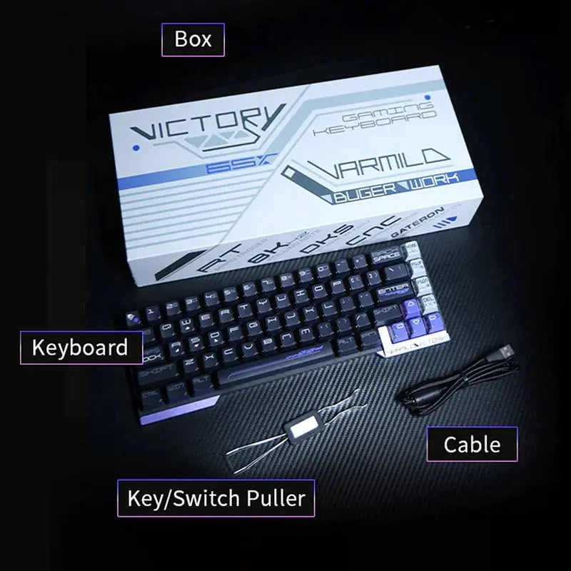 VARMILO Victory Magnetic Switch Gaming Keyboard - keycapcovers