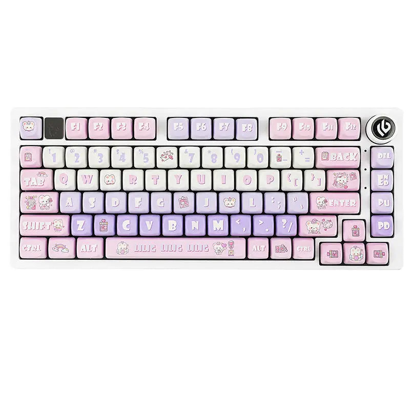 WhatGeek x LEOBOG Hi75 Wired Aluminum Mechanical Keyboard - keycapcovers