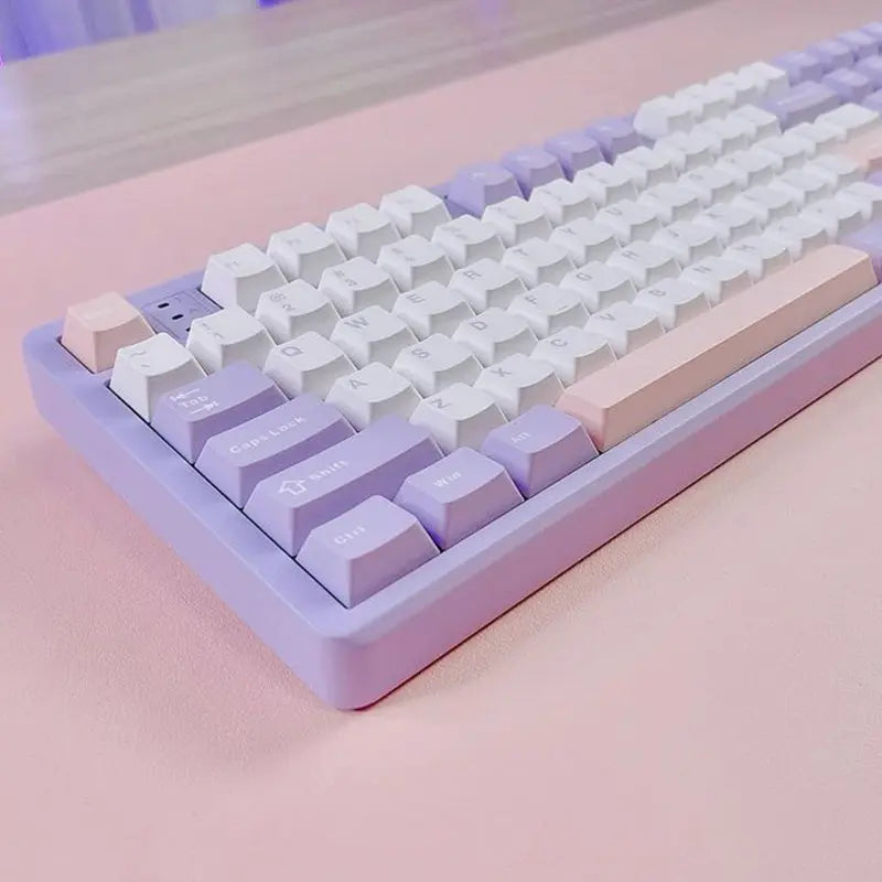 WhatGeek x LEOBOG Hi98 Aluminum Wired Mechanical Keyboard - keycapcovers