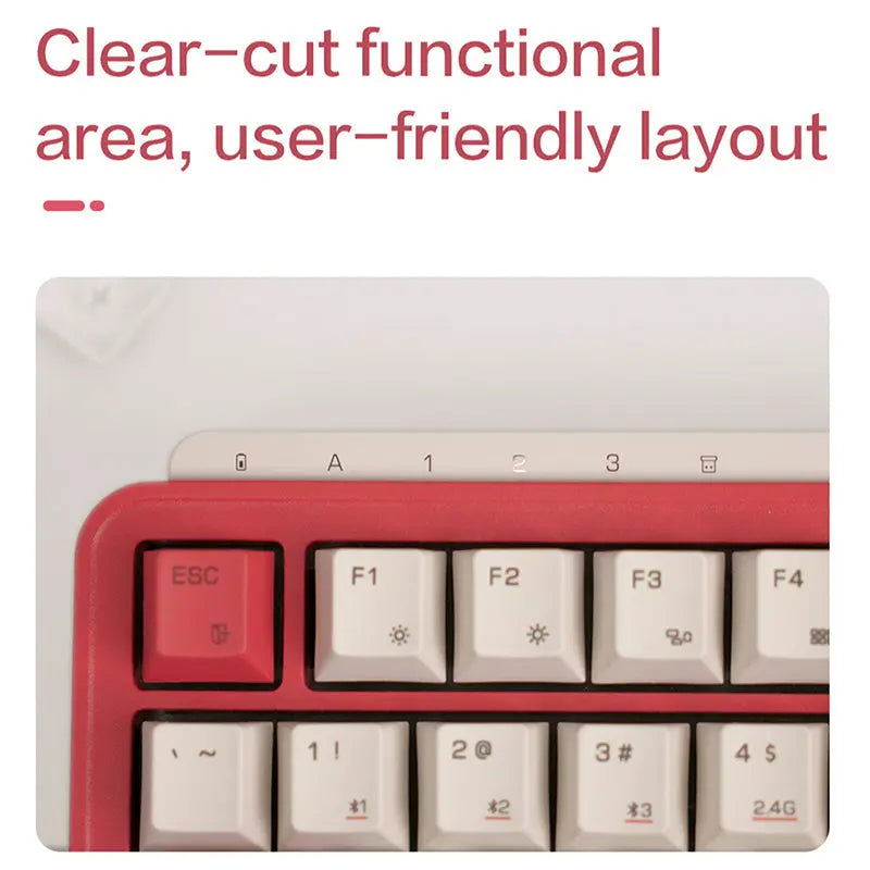 Xiaomi x MIIIW Art Series Z830 Wireless Mechanical Keyboard - keycapcovers