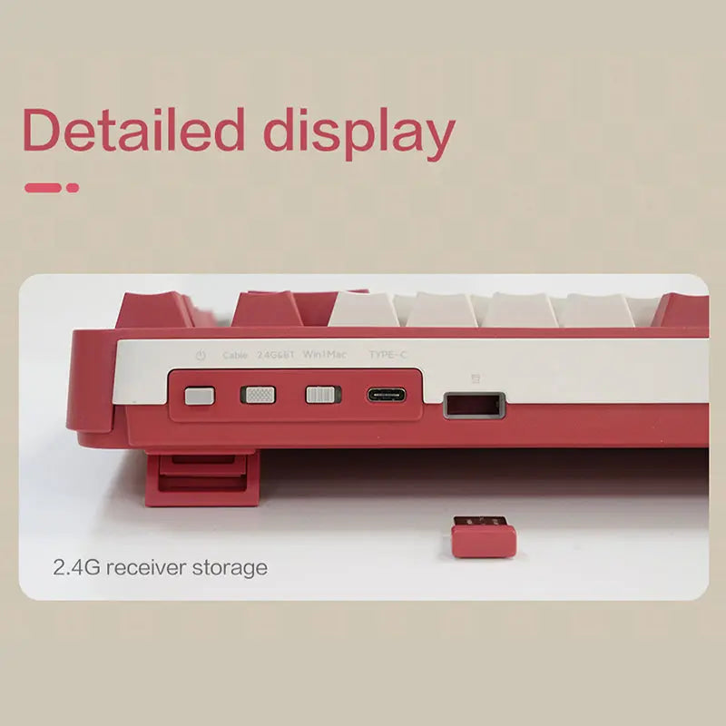 Xiaomi x MIIIW Art Series Z830 Wireless Mechanical Keyboard - keycapcovers