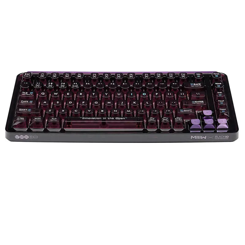 Xiaomi x MIIIW BlackIO 83 QMK VIA Wireless Mechanical Keyboard - keycapcovers