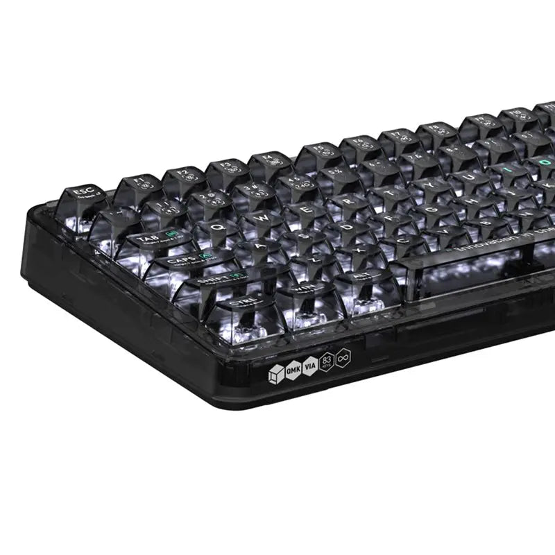 Xiaomi x MIIIW BlackIO 83 QMK VIA Wireless Mechanical Keyboard - keycapcovers