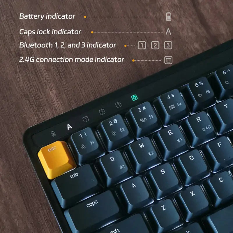 Xiaomi x MIIIW POP Series Wireless Mechanical Keyboard - keycapcovers