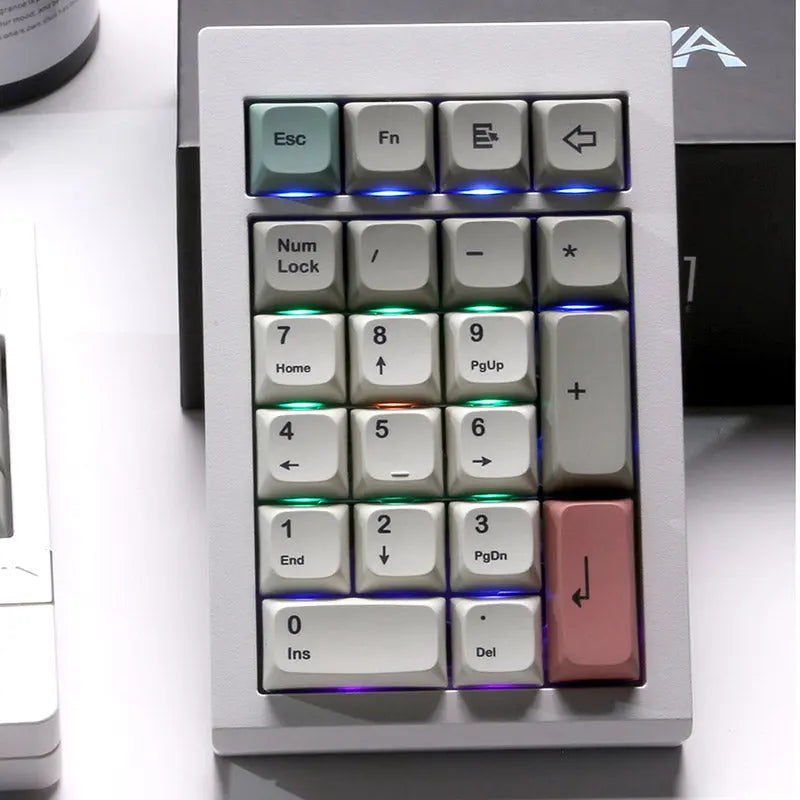 ZUOYA LMK21 Wireless Number Pad Keyboard Kit Support VIA Aluminum Macro Pad - keycapcovers