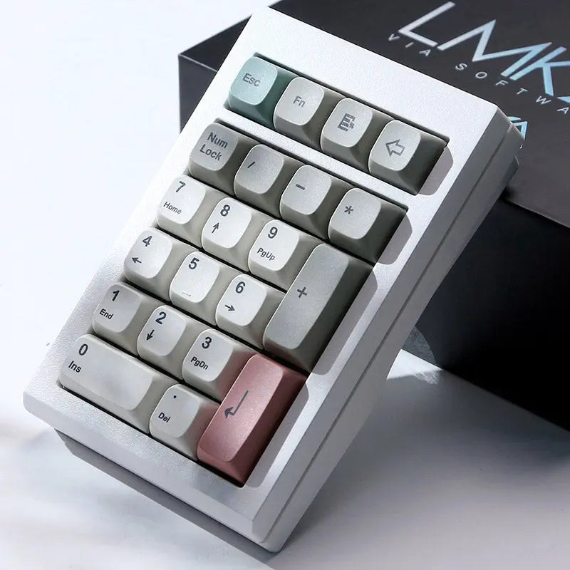 ZUOYA LMK21 Wireless Number Pad Keyboard Kit Support VIA Aluminum Macro Pad - keycapcovers