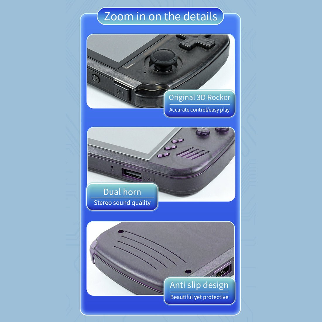 PowkiddyX39 PRO 4.5-Inch 64G Handheld Game Console
