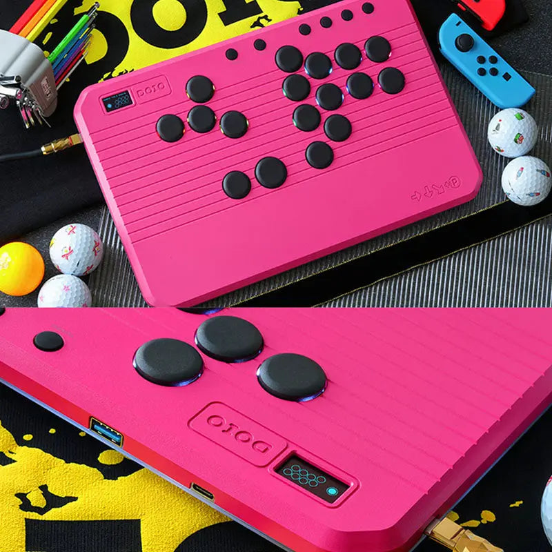 DOIO KBGM-H07 HITBOX A4 Size Multi-Key Game Keyboard PS5 Support - keycapcovers