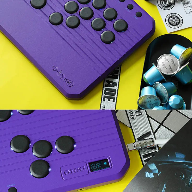 DOIO KBGM-H07 HITBOX A4 Size Multi-Key Game Keyboard PS5 Support - keycapcovers