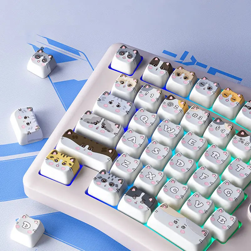 WhatGeek x LEOBOG Alice A75 Wireless Mechanical Keyboard - keycapcovers
